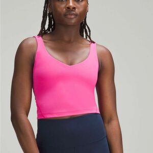 Lululemon align tank in sonic pink!